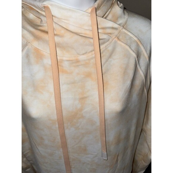 Title Nine Manresa Hoodie in Peach Tie Dye, Women's Size L NWOT - Picture 2 of 6